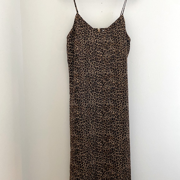 J. Crew Dresses & Skirts - JCrew Cheetah Slip Dress